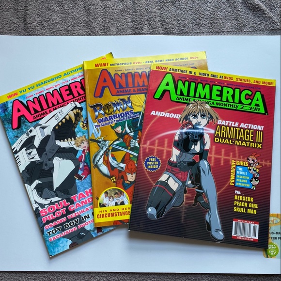 Vintage Early 2000s Animerica Magazine Bundle (16 in total) - Picture 4 of 14